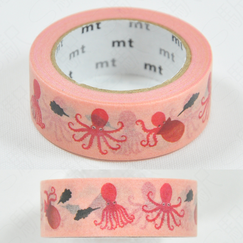 mt masking tape Limited Edition Maruichikyu [MT01K3647] - Octopus